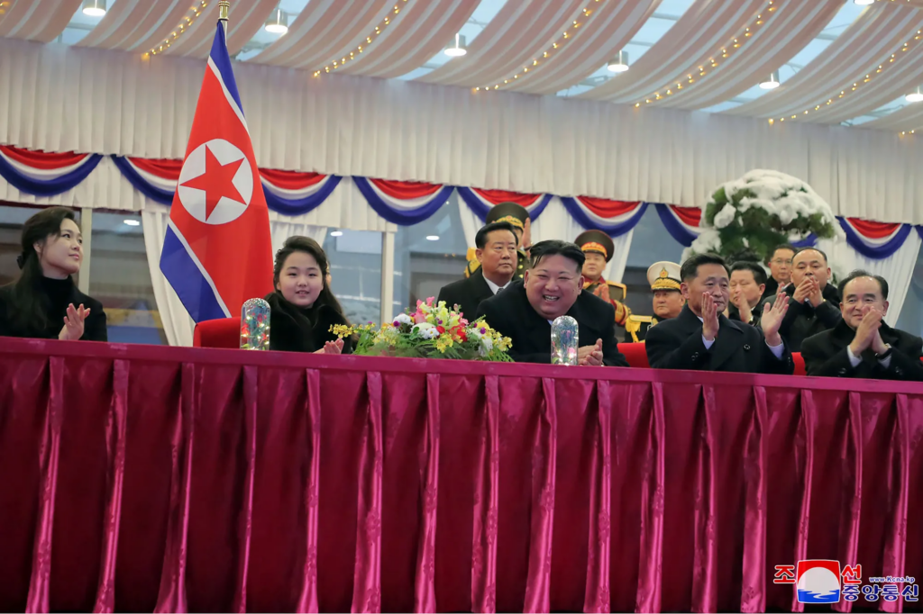 Kim Jong Un's young daughter News