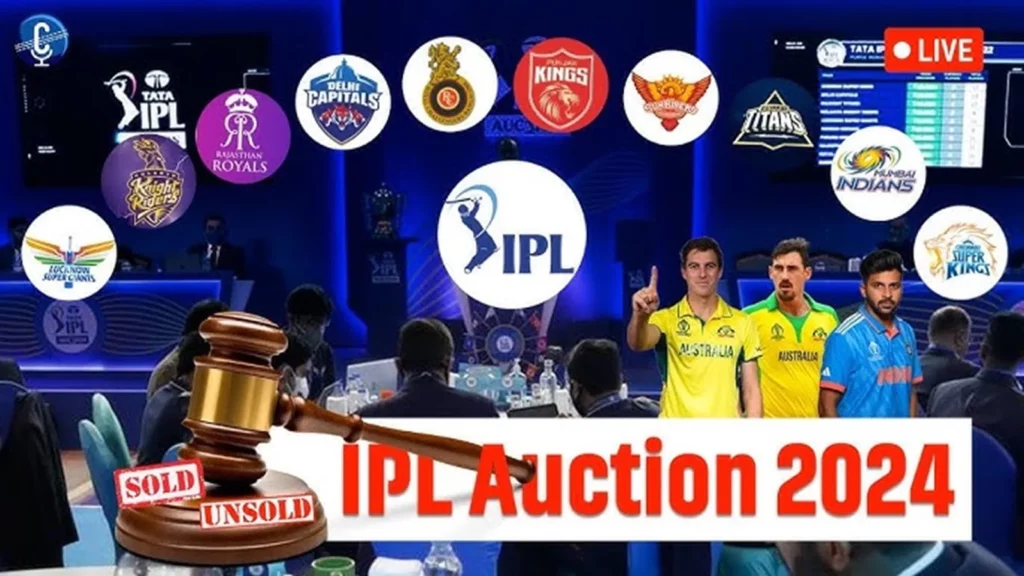 IPL auction 2024 live streaming online