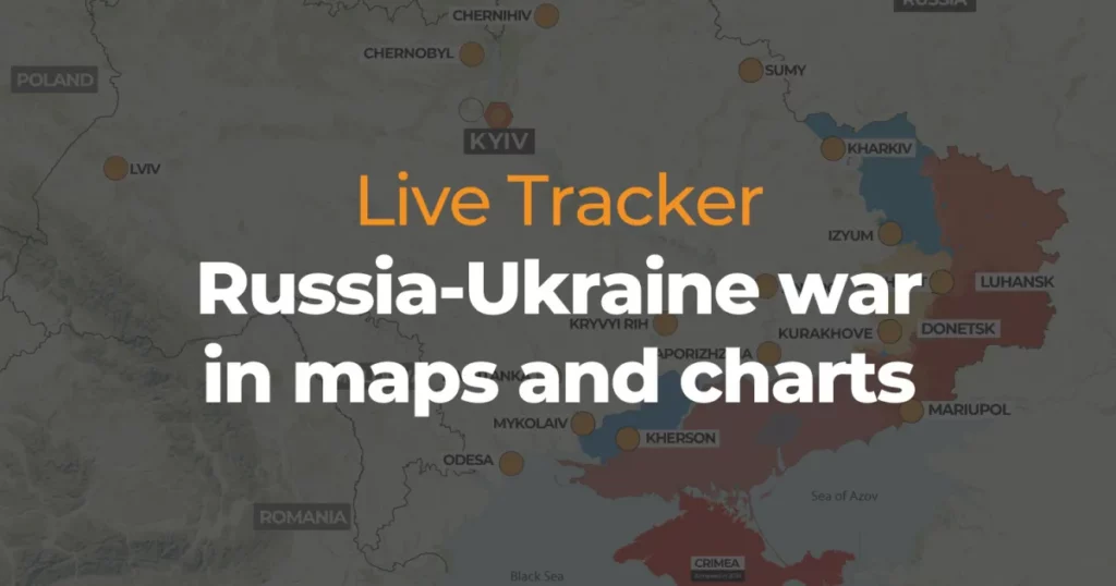 Ukraine on maps