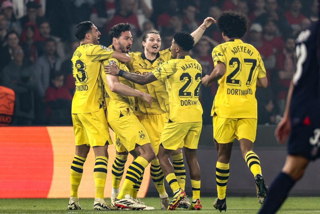 Paris Saint-Germain vs Dortmund