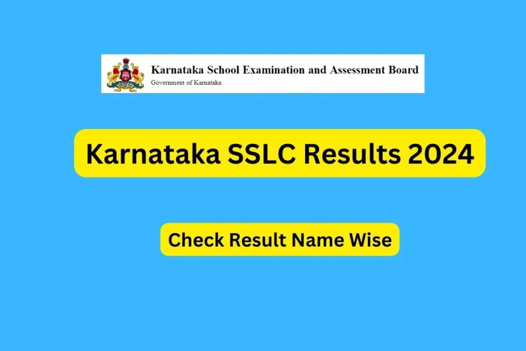 Karnataka SSLC results 2024