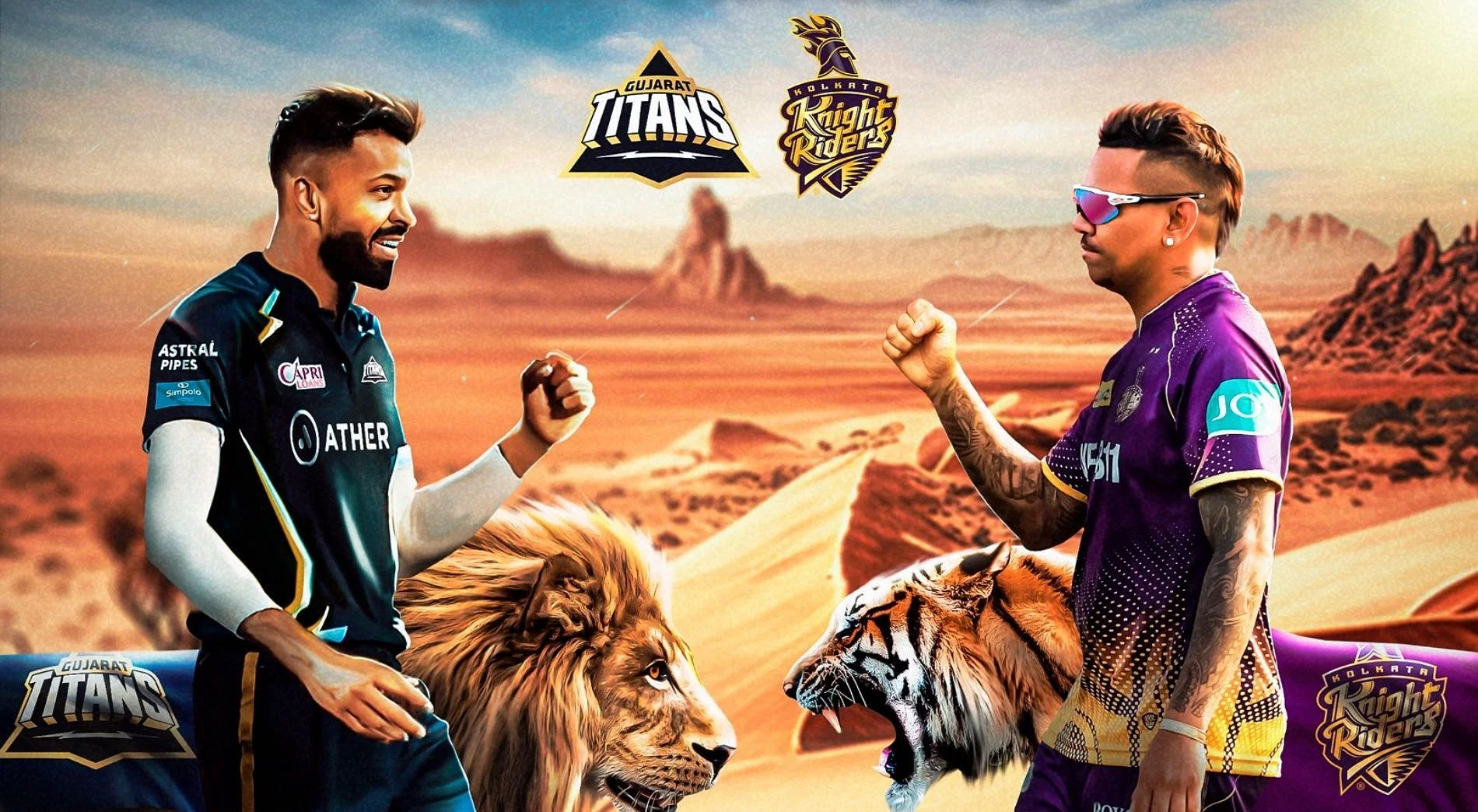 BackBack Today's IPL Match: GT vs KKR - who’ll win Gujarat vs Kolkata clash