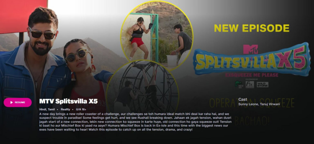 Splitsvilla 15 