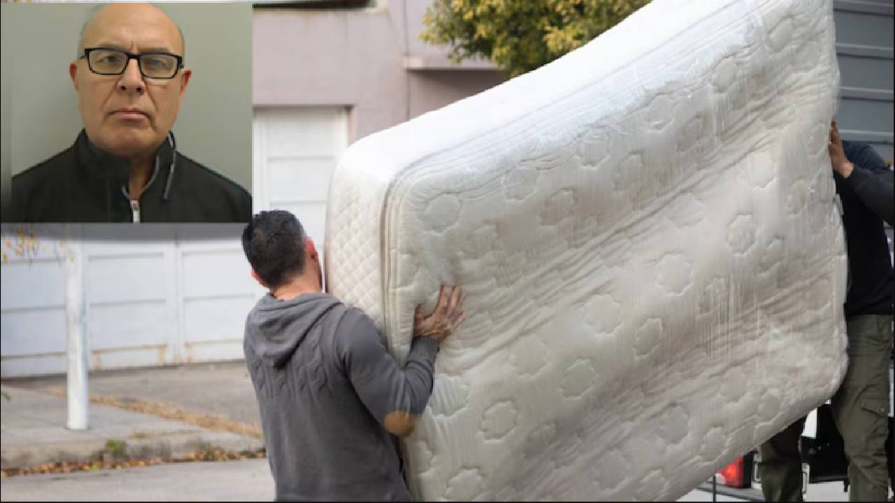 Smuggled people in mattresses